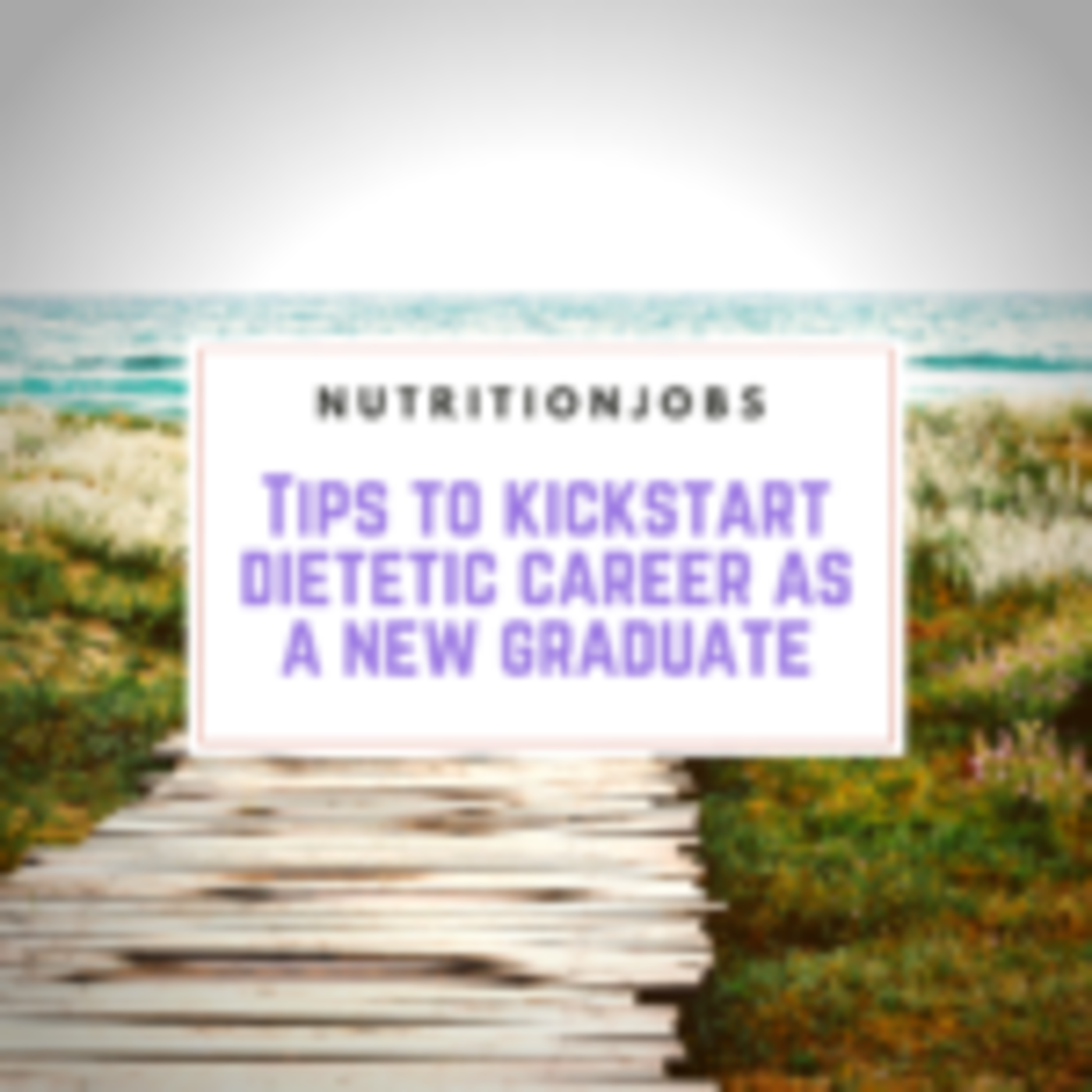 NutritionJobs Tips to Kickstart Your Dietetic Career NutritionJobs