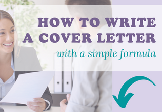 How to Write a Cover Letter (and a Pitch) with a Formula